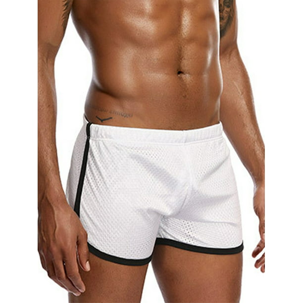 Sports Mesh Shorts Mens Running Jogging Casual Loose Boxer Trunks Underpants